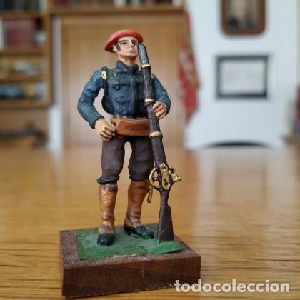 Juguetes Antiguos: VICENTE JULI&Aacute; CHAUVE - CARLISTA - FIGURA PLOMO SOLDADITO MINIATURA 54MM