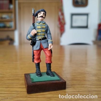 Juguetes Antiguos: VICENTE JULI&Aacute; CHAUVE - CARLISTA - FIGURA PLOMO SOLDADITO MINIATURA 54MM