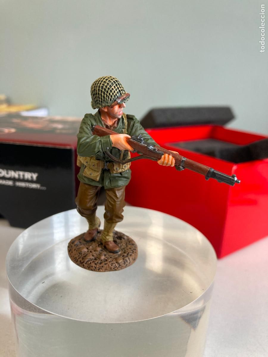 Juguetes Antiguos: KING & COUNTRY - SOLDADO AMERICANO 2&ordf; GUERRA MUNDIAL - NUEVO EN CAJA, DESCATALOGADO