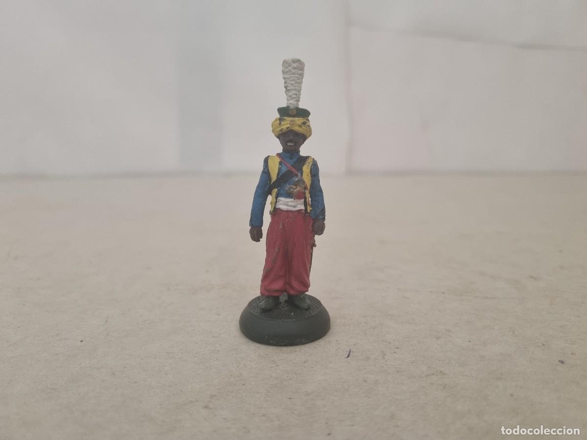 Jeux Anciens: Soldado de plomo Mameluco guardia francesa 1808 fabricado por Almirall Palou
