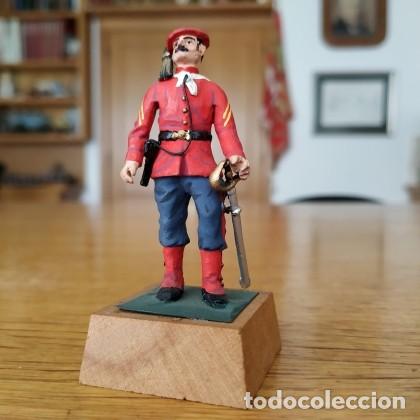Juguetes Antiguos: VICENTE JULI&Aacute; CHAUVE - CARLISTA - FIGURA PLOMO SOLDADITO MINIATURA 54MM