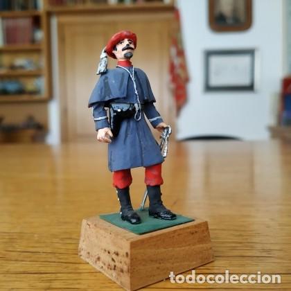 Juguetes Antiguos: VICENTE JULI&Aacute; CHAUVE - CARLISTA - FIGURA PLOMO SOLDADITO MINIATURA 54MM