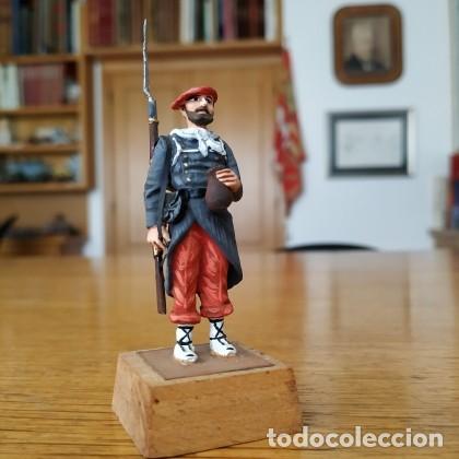 Juguetes Antiguos: VICENTE JULI&Aacute; CHAUVE - CARLISTA - FIGURA PLOMO SOLDADITO MINIATURA 54MM
