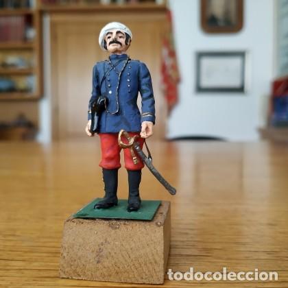 Juguetes Antiguos: VICENTE JULI&Aacute; CHAUVE - CARLISTA - FIGURA PLOMO SOLDADITO MINIATURA 54MM