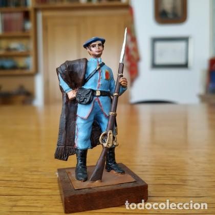 Juguetes Antiguos: VICENTE JULI&Aacute; CHAUVE - CARLISTA - FIGURA PLOMO SOLDADITO MINIATURA 54MM