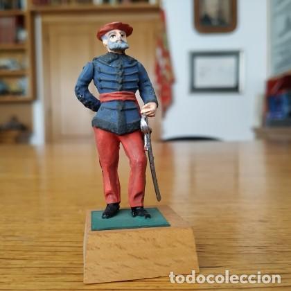 Juguetes Antiguos: VICENTE JULI&Aacute; CHAUVE - CARLISTA - FIGURA PLOMO SOLDADITO MINIATURA 54MM