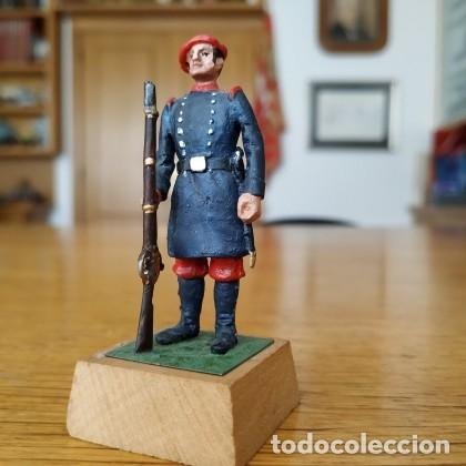 Juguetes Antiguos: VICENTE JULI&Aacute; CHAUVE - CARLISTA - FIGURA PLOMO SOLDADITO MINIATURA 54MM