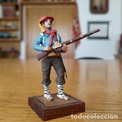 Juguetes Antiguos: VICENTE JULI&Aacute; CHAUVE - CARLISTA - FIGURA PLOMO SOLDADITO MINIATURA 54MM