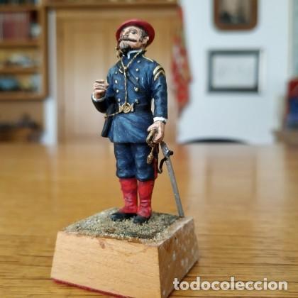 Juguetes Antiguos: VICENTE JULI&Aacute; CHAUVE - CARLISTA - FIGURA PLOMO SOLDADITO MINIATURA 54MM