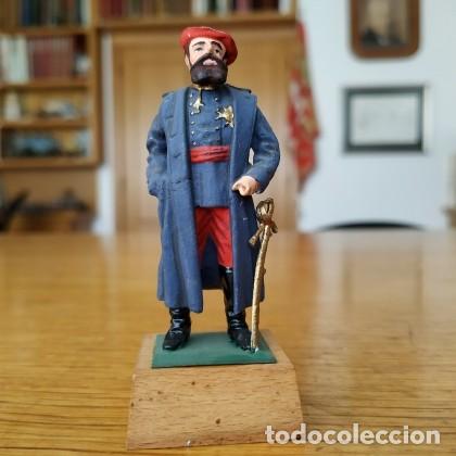 Juguetes Antiguos: VICENTE JULI&Aacute; CHAUVE - CARLISTA - FIGURA PLOMO SOLDADITO MINIATURA 54MM