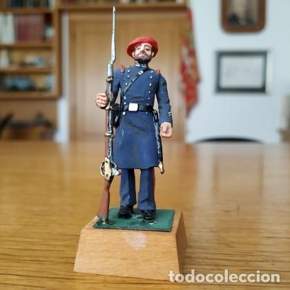 Juguetes Antiguos: VICENTE JULI&Aacute; CHAUVE - CARLISTA - FIGURA PLOMO SOLDADITO MINIATURA 54MM