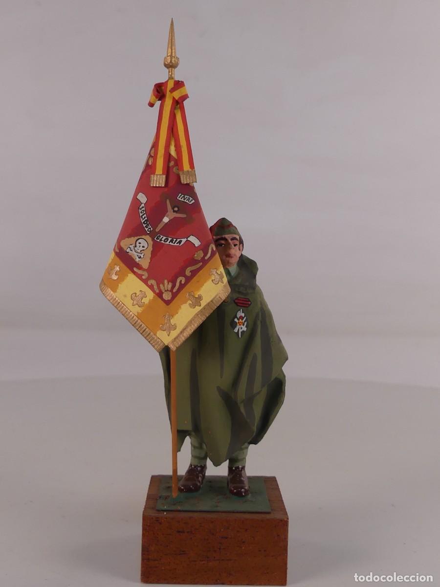 Jogos Antigos: SOLDADITO DE PLOMO LEGIONARIO CON BANDERA &ndash; OBJETO DE COLECCI&Oacute;N