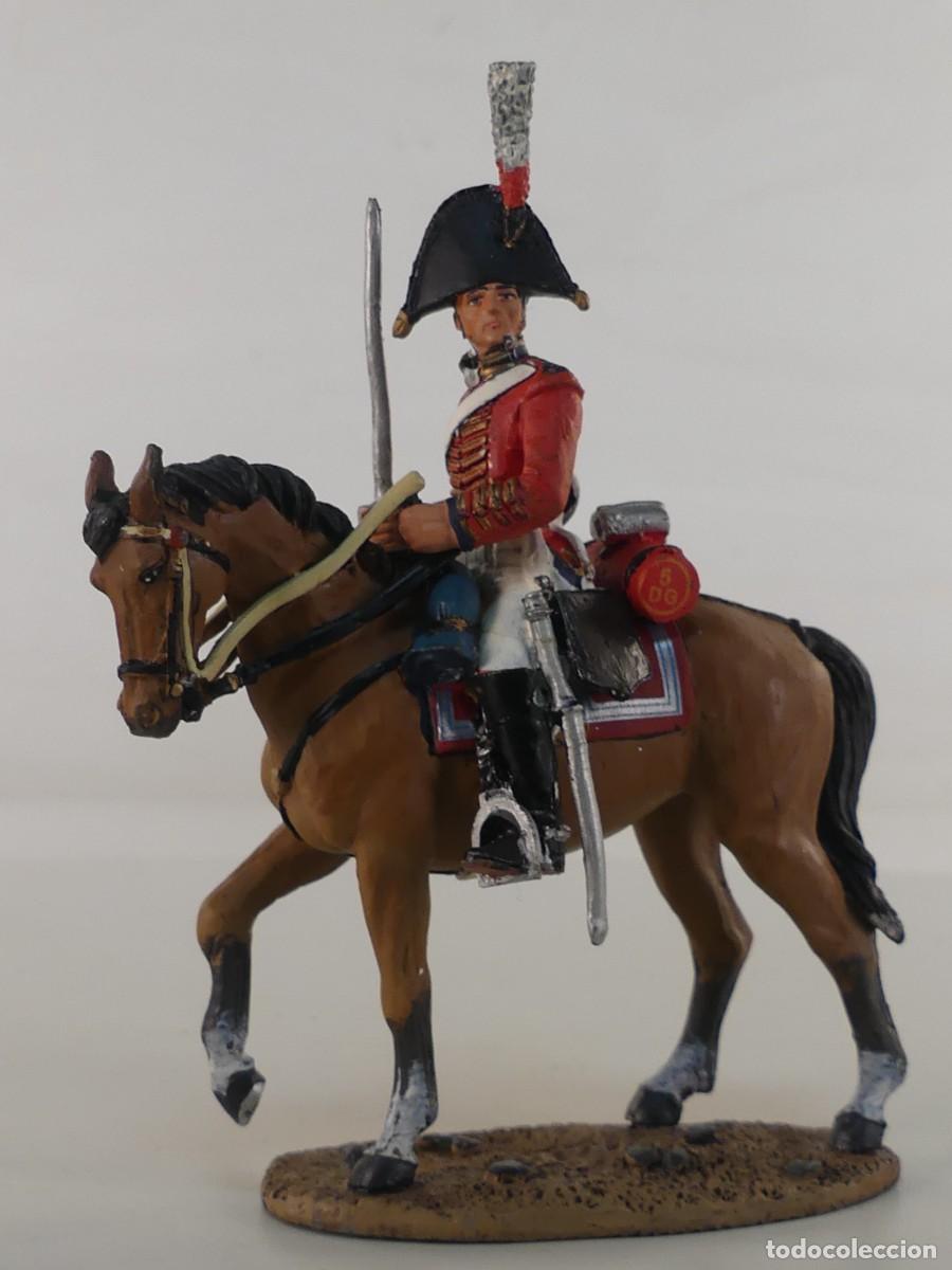 Jogos Antigos: FIGURA DE PLOMO OFFICER BRITISH 5TH DRAGOON GUARDS 1812 COLECCI&Oacute;N DEL PRADO &ndash; OBJETO DE COLECCI&Oacute;N