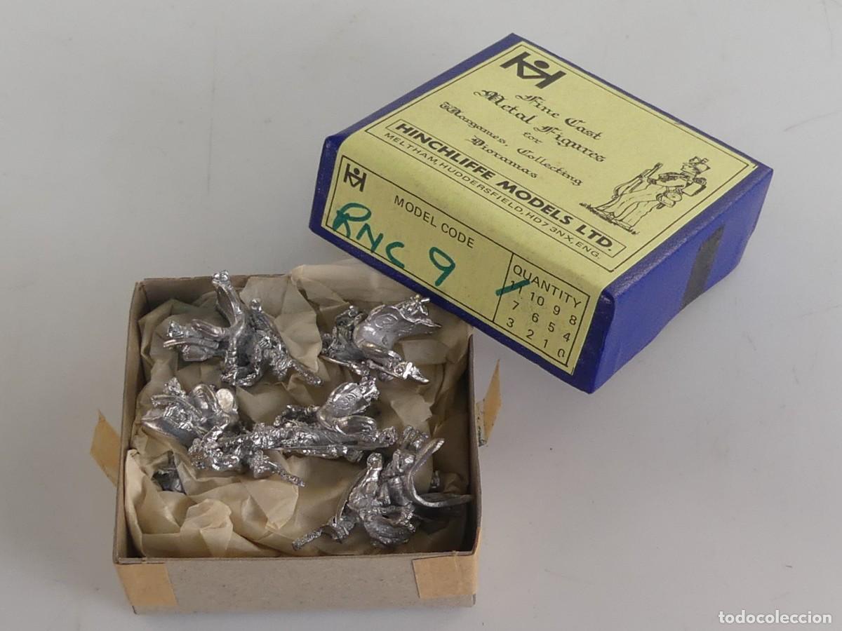 Jeux Anciens: SOLDADITOS DE PLOMO SIN PINTAR - HINCHLIFFE MODELS CON CAJA- 10 UNIDADES