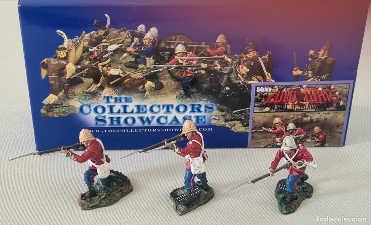 Jogos Antigos: THE COLLECTORS SHOWCASE REF. CS00326 24th REGIMENT FIRING SET (RETIRED) NO KING & COUNTRY