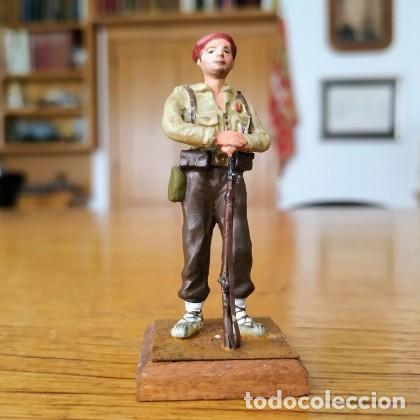 Juguetes Antiguos: GUERRA CIVIL ESPA&Ntilde;OLA 54 MM VICENTE JULI&Aacute; CHAUVE - GUDARI 54MM