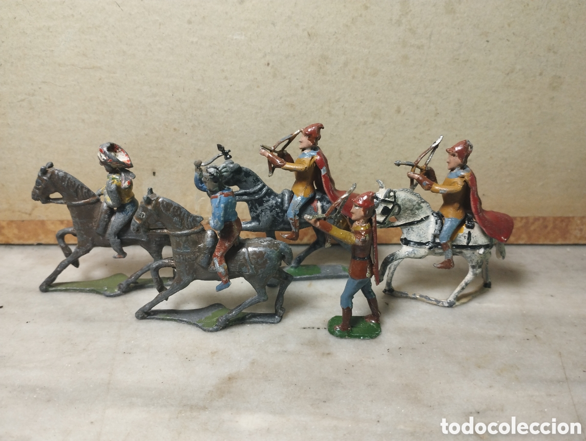 Juguetes Antiguos: Soldados de plomo Capell 45 mm