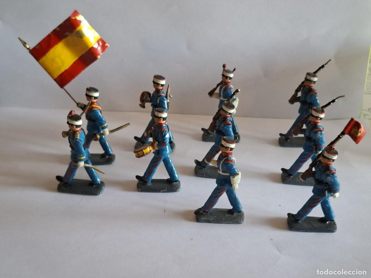 Juguetes Antiguos: FORMACION GUARDIA REAL A PIE 54MM DESCONOZCO FABRICANTE