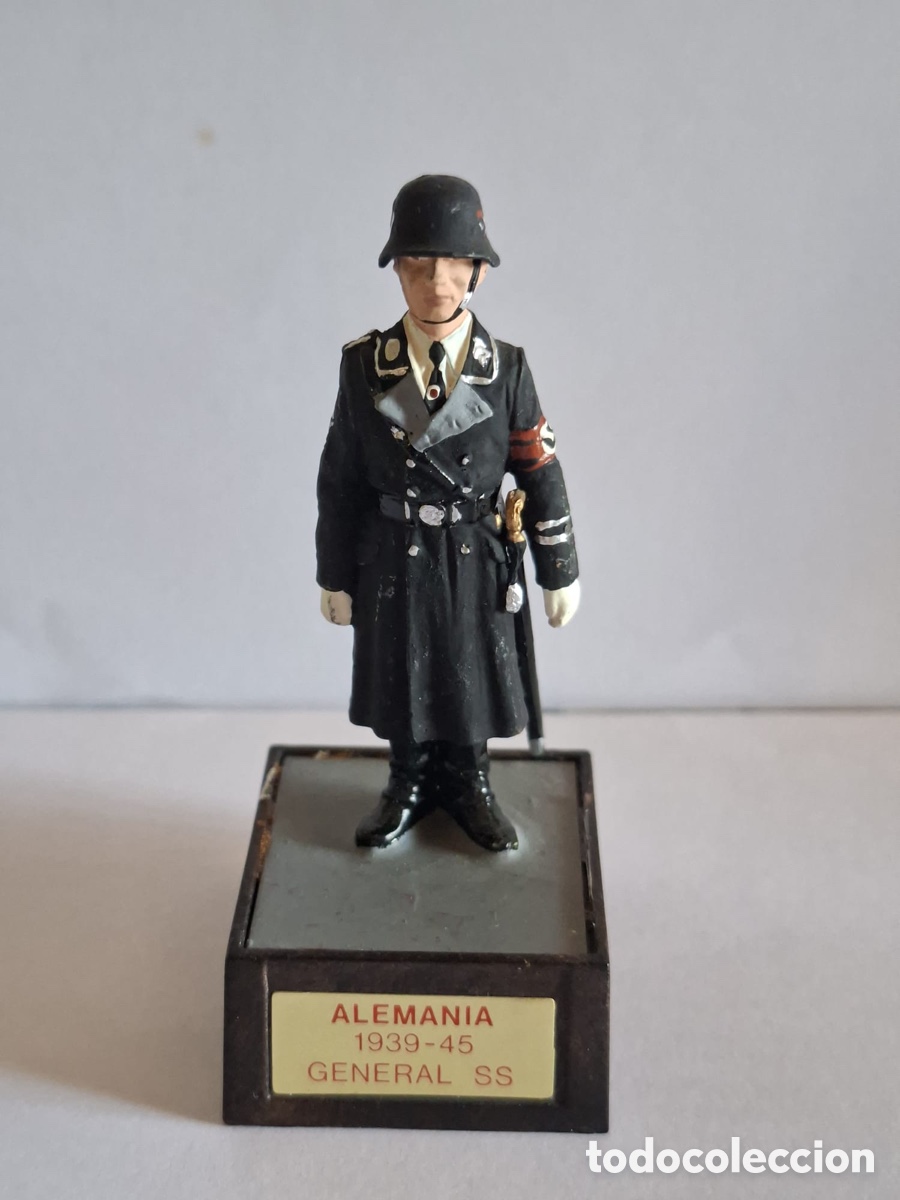 Juguetes Antiguos: Soldado Alem&aacute;n General SS SOLDAT 54MM