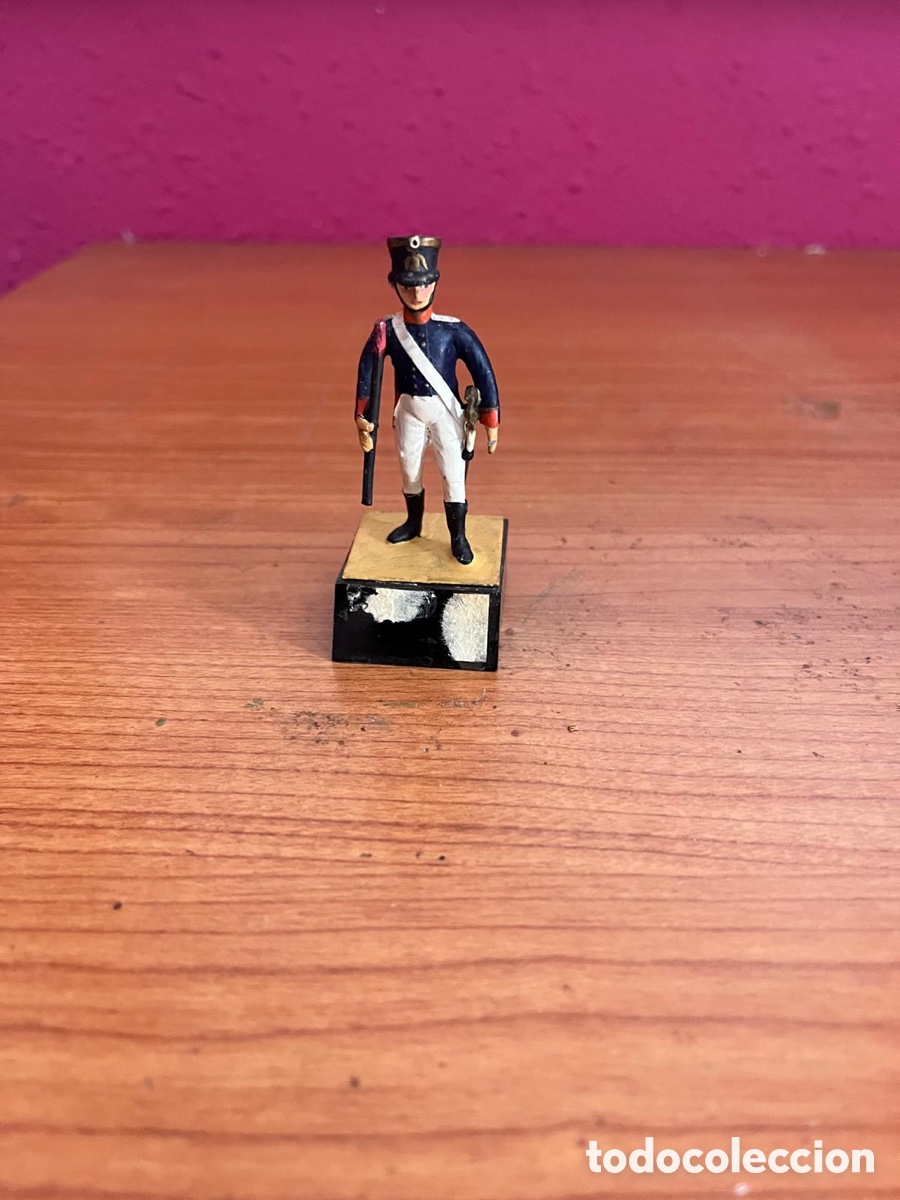 Juguetes Antiguos: Soldado plomo Almirall 54MM