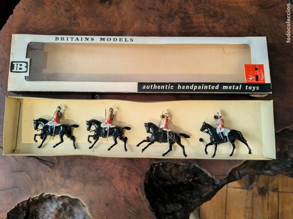 Juguetes Antiguos: CAJA SOLDADOS DE PLOMO METAL-MODELS BRITAINS - FRANCE ETRANGERE MARCHING REF. 9167 NUEVOS
