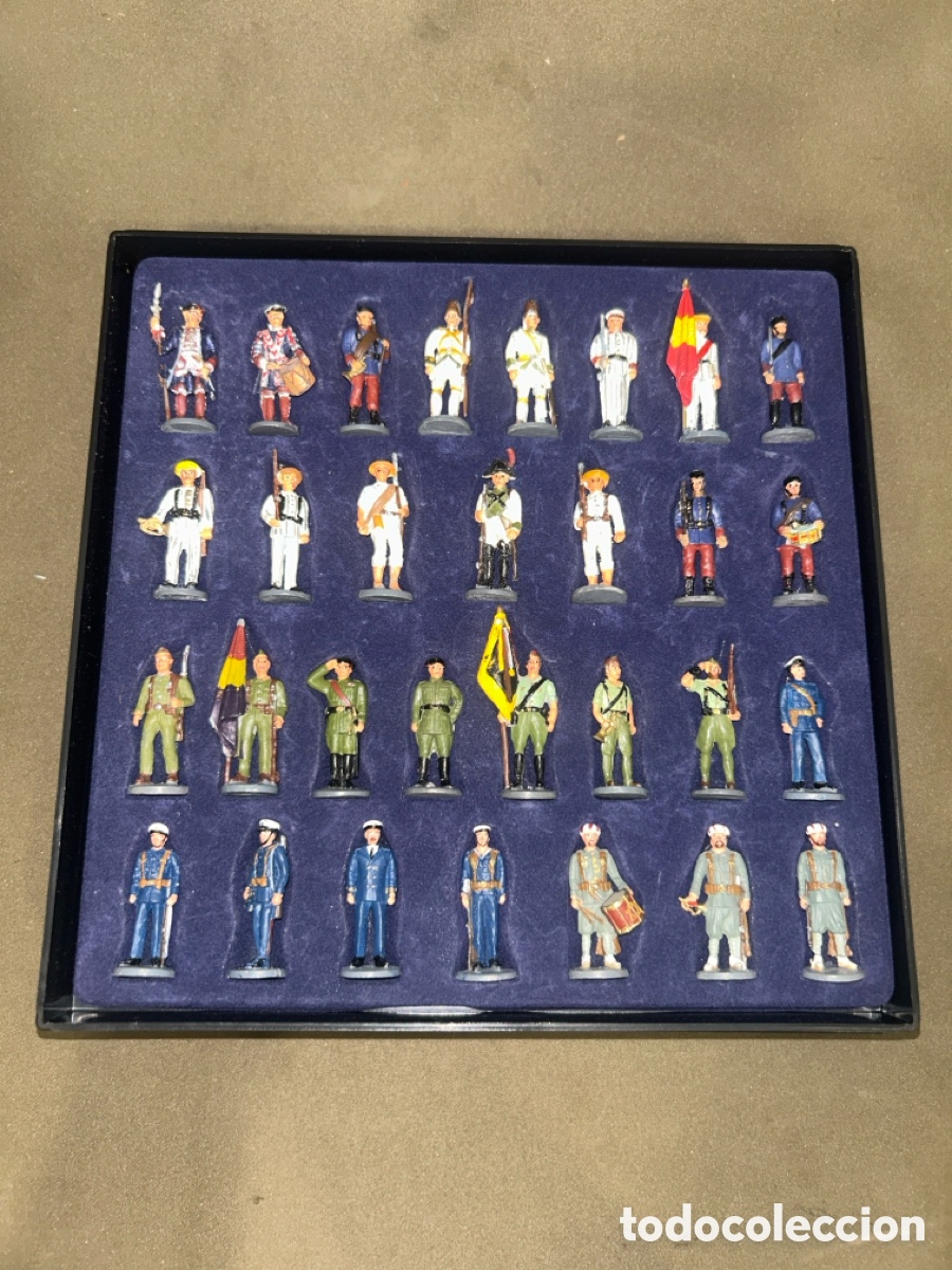 Juguetes Antiguos: COLECCION SOLDADOS DE PLOMO EJERCITOS ESPA&Ntilde;OLES *VER FOTOS*