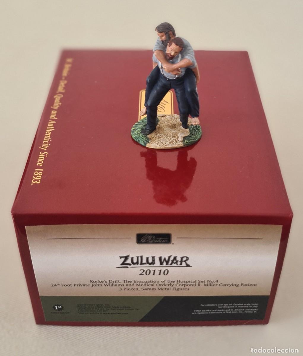 Altes Spielzeug: W. BRITAIN ZULU WAR REF. 20104 RORKE&acute;S DRIFT, THE EVACUATION OF THE HOSPITAL SET N&ordm; 2 (RETIRED)