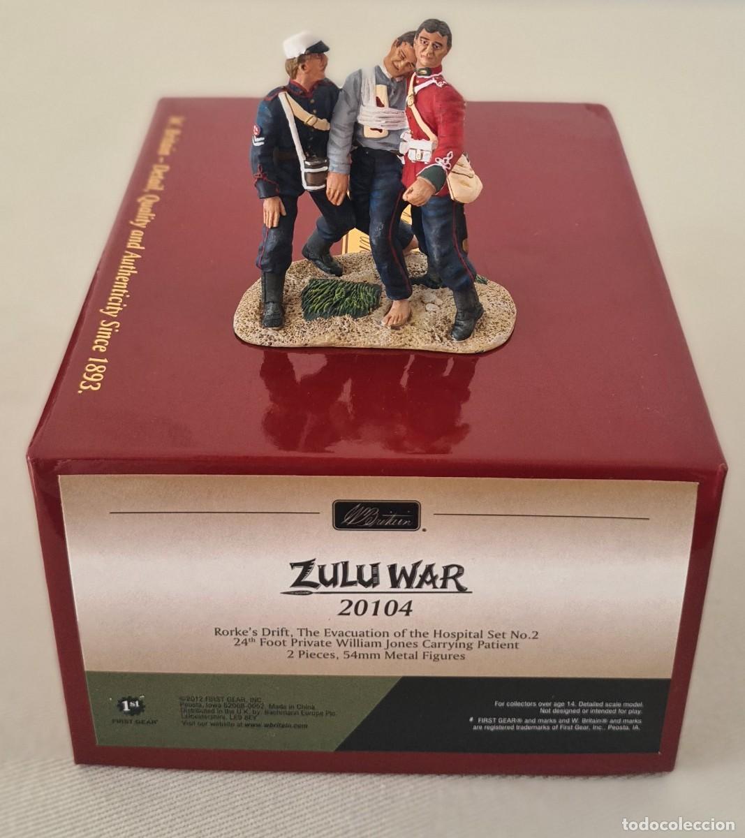 Altes Spielzeug: W. BRITAIN ZULU WAR REF. 20110 RORKE&acute;S DRIFT, THE EVACUATION OF THE HOSPITAL SET N&ordm; 4 (RETIRED)