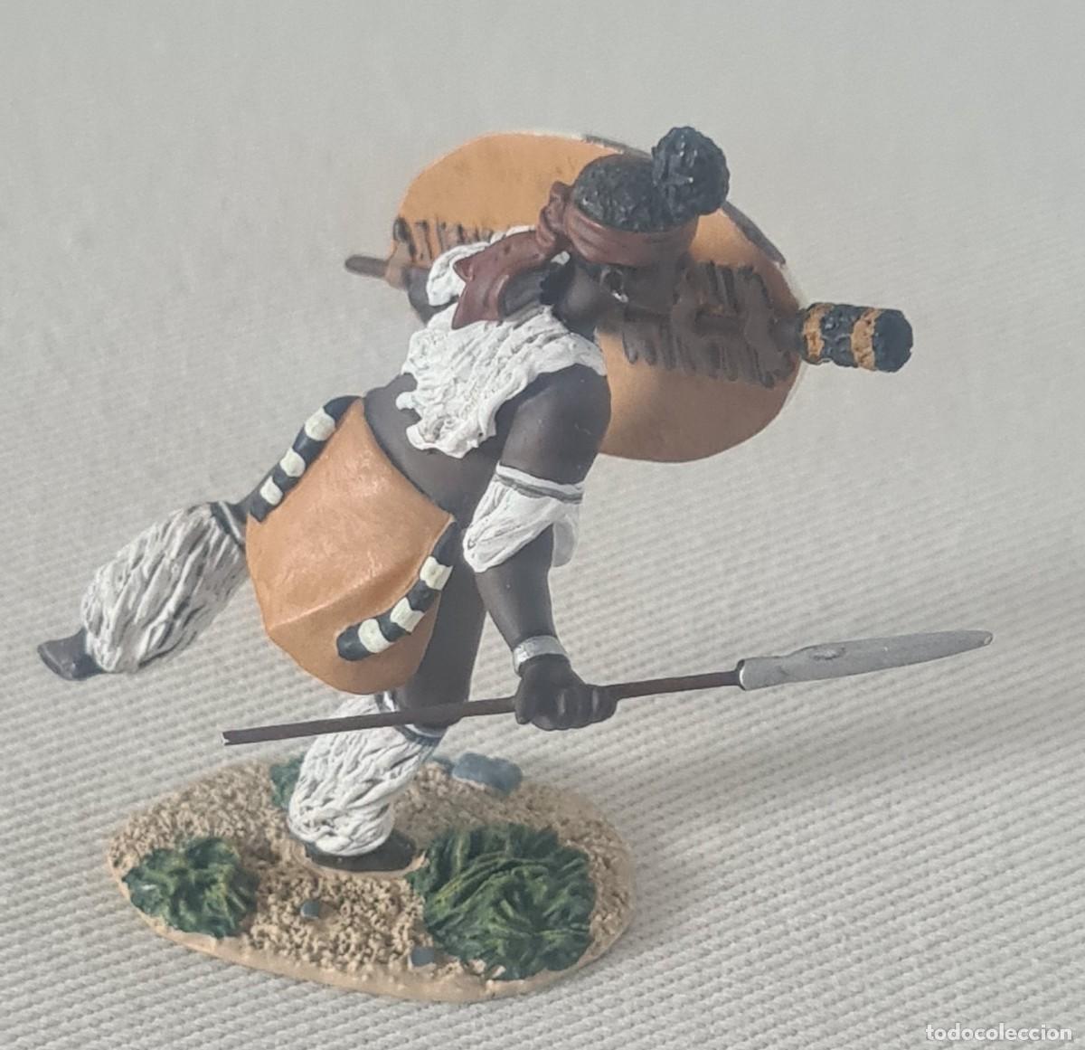 Altes Spielzeug: W. BRITAIN ZULU WAR REF. 20035 ZULU INDLONDO REGIMENT CHARGING WITH ASSEGAI N&ordm; 1 (RETIRED) NO K&C