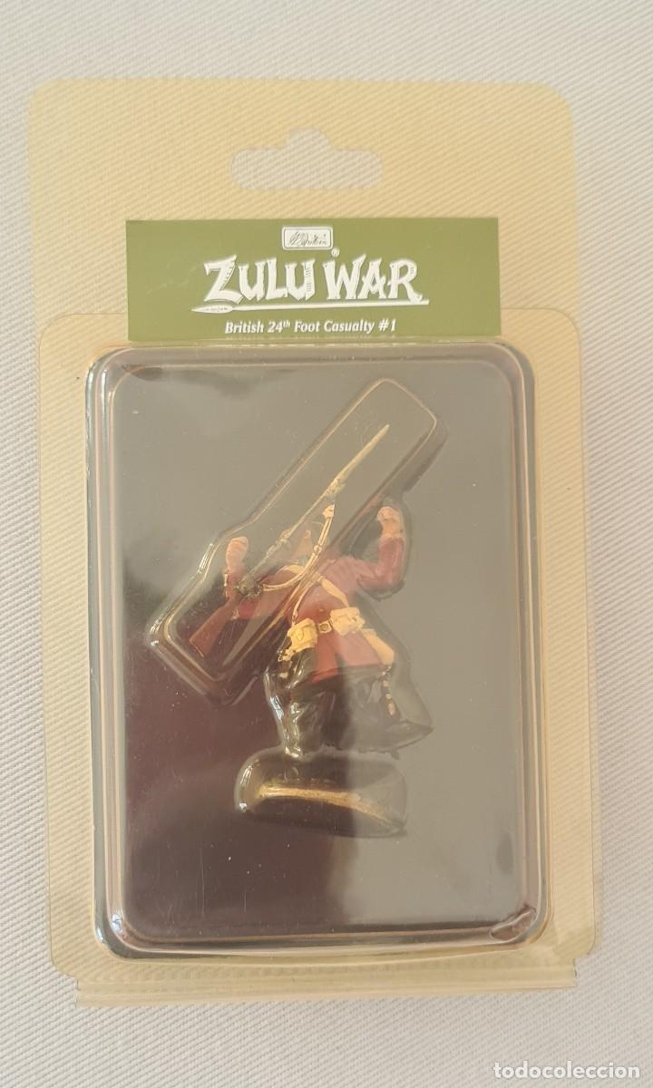 Altes Spielzeug: W. BRITAIN ZULU WAR REF. 20046 BRITISH 24th FOOT CASUALTY N&ordm; 1 (RETIRED) NO KING & COUNTRY