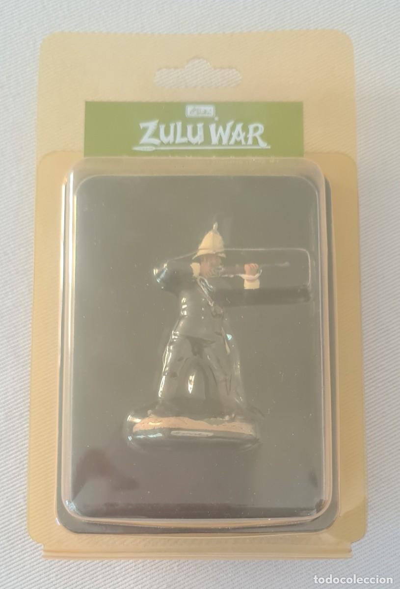 Altes Spielzeug: W. BRITAIN ZULU WAR REF.20061 TROOPER NATAL CARBINEERS STANDING FIRING N&ordm; 1 (RETIRED) NO K&C