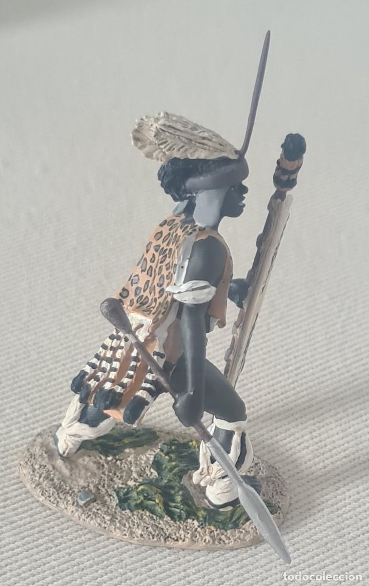 Altes Spielzeug: W. BRITAIN ZULU WAR REF. 20019 ZULU UTHULWANA REGIMENT ATTACKING WITH ASSEGAI N&ordm; 1 (RETIRED) NO K&C