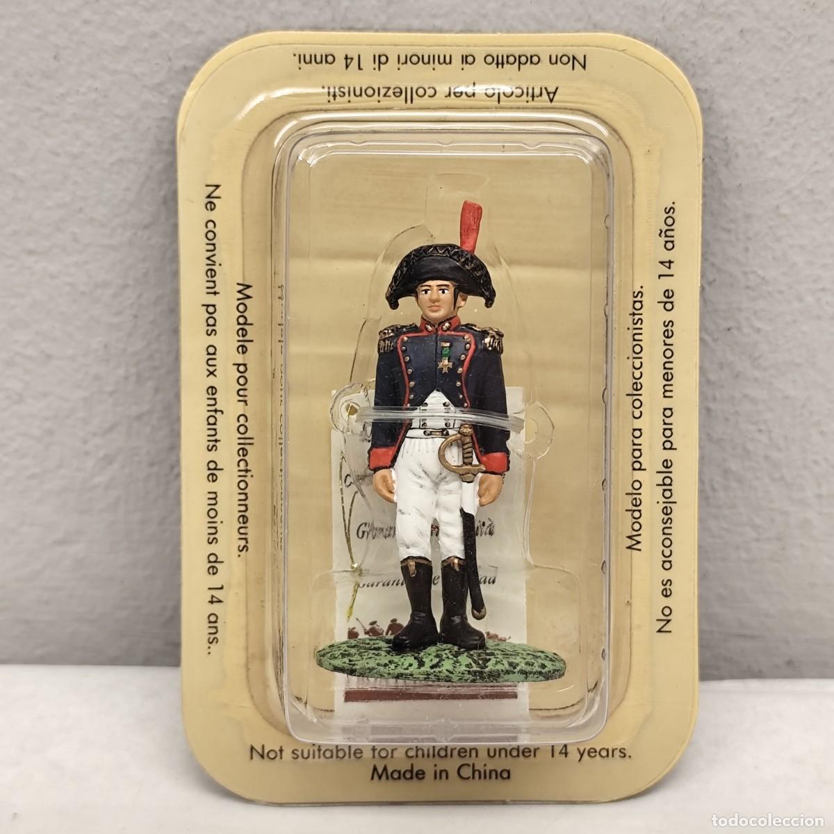 Old Toys: SOLDADITO DE PLOMO - FRONTLINE FIGURES - 70 MM - CAPIT&Aacute;N, REAL CUERPO DE ARTILLERIA 1808 / 734