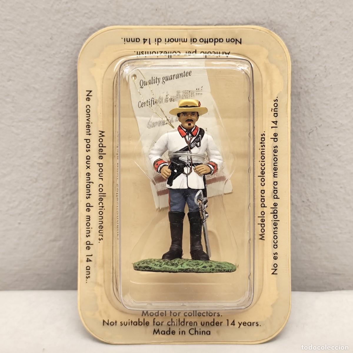 Juguetes Antiguos: SOLDADITO DE PLOMO - FRONTLINE FIGURES - 60 MM - COMANDANTE DE CABALLERIA, CUBA 1870 / 736