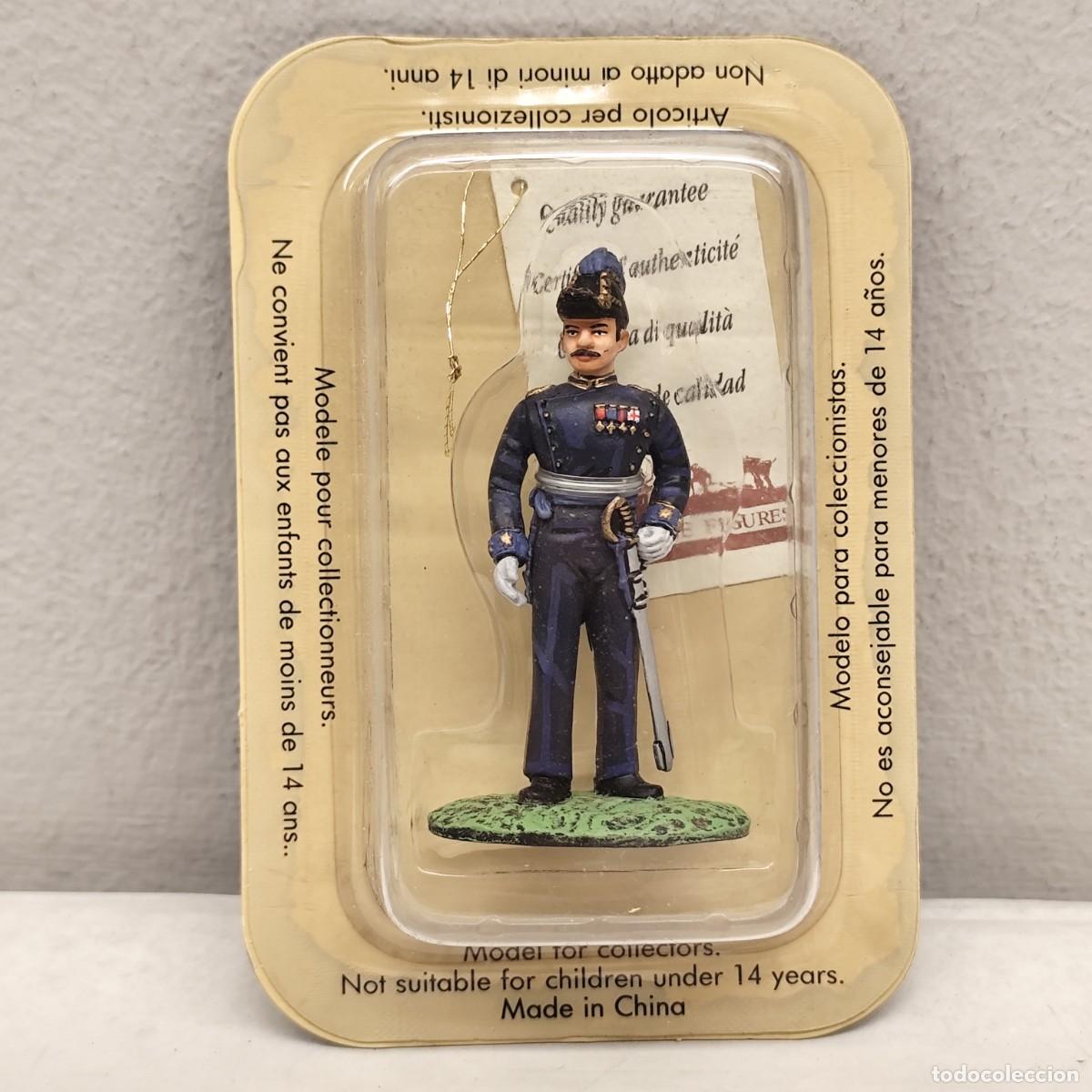Juguetes Antiguos: SOLDADITO DE PLOMO -FRONTLINE FIGURES -65 MM -TENIENTE CORONEL DEL CUERPO DE ESTADO MAYOR 1863 / 738