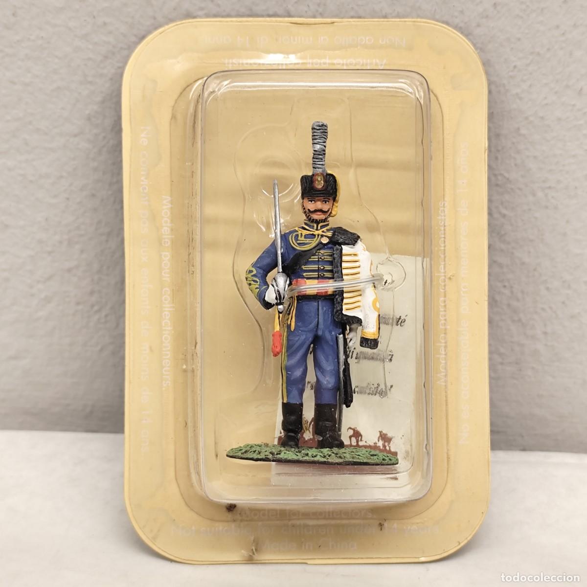 Juguetes Antiguos: SOLDADITO DE PLOMO - FRONTLINE FIGURES - 70 MM - H&Uacute;SARES DE LA PRINCESA, 1902 / 741