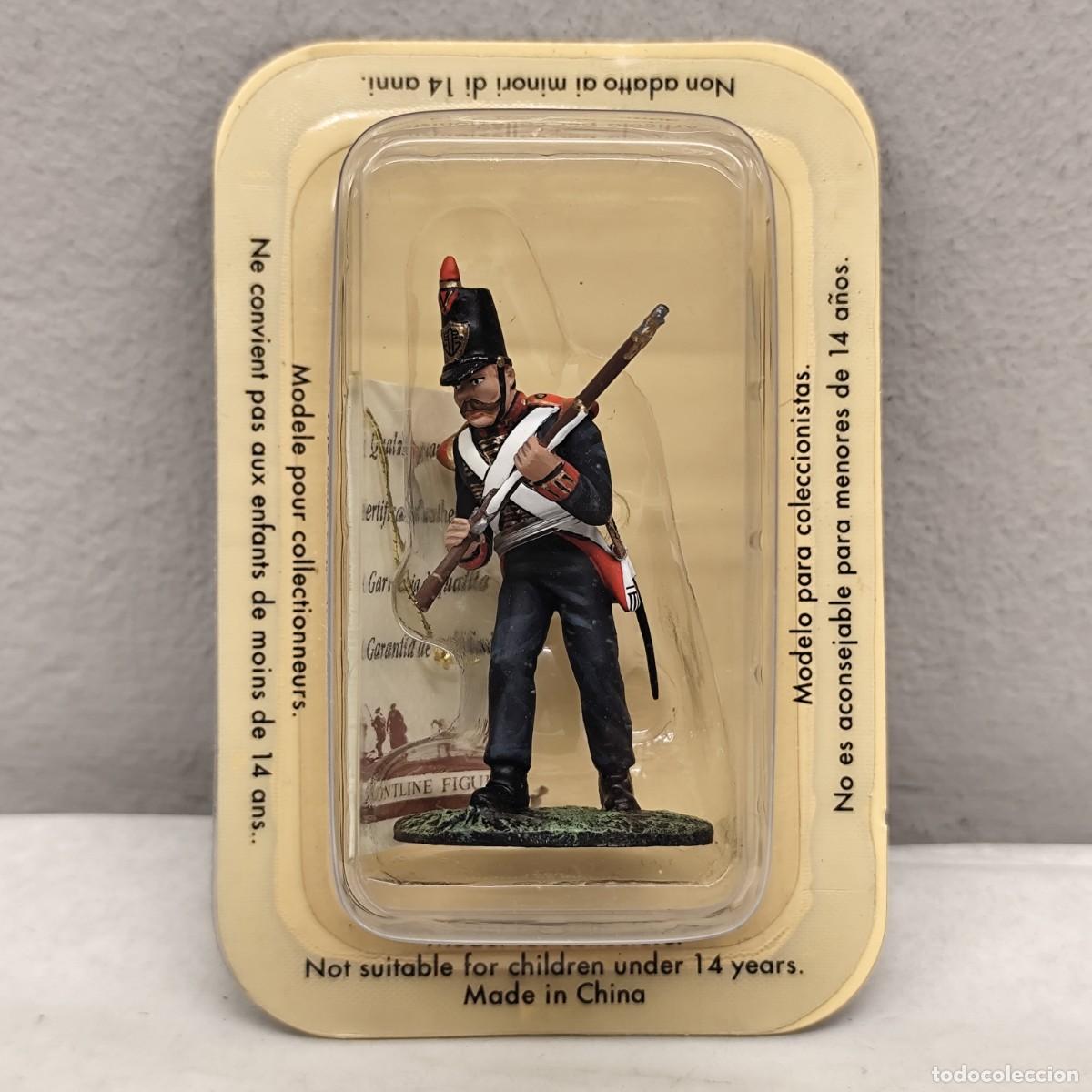 Juguetes Antiguos: SOLDADITO DE PLOMO - FRONTLINE FIGURES - 65 MM - INFANTE DE MARINA, 1880 / 753