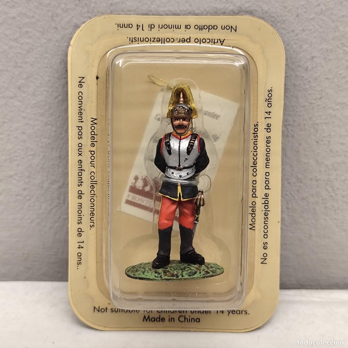 Juguetes Antiguos: SOLDADITO DE PLOMO - FRONTLINE FIGURES - 65 MM - CORACERO DE LA REINA, 1859 / 754