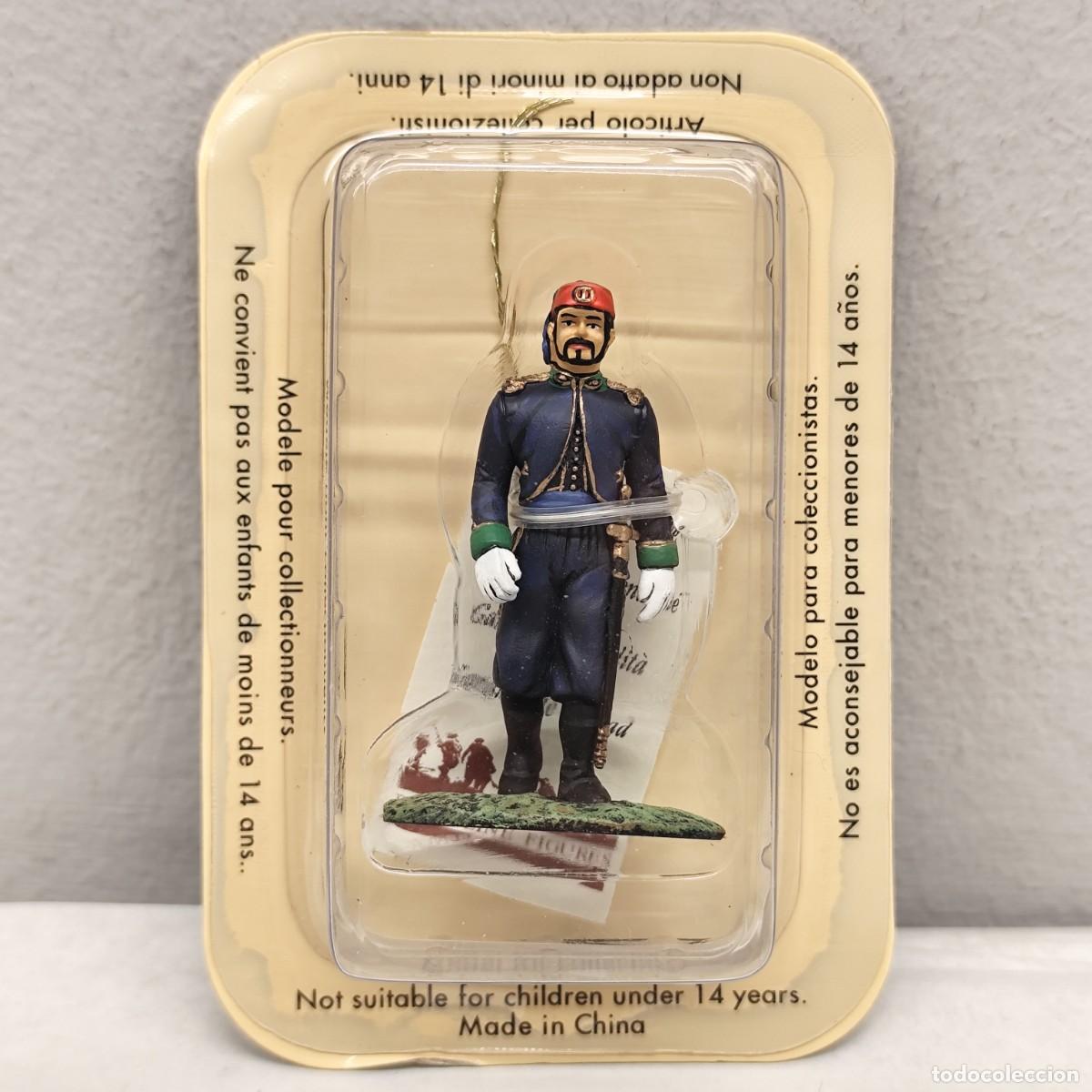 Juguetes Antiguos: SOLDADITO DE PLOMO - FRONTLINE FIGURES - 60 MM - OFICIAL. MILICIA VOLUNTARIA DE CEUTA, 1912-14 / 756