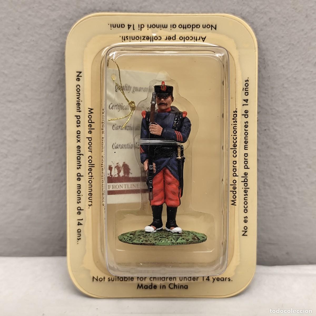 Juguetes Antiguos: SOLDADITO DE PLOMO - FRONTLINE FIGURES - 65 MM - SOLDADO DE INFANTER&Iacute;A, 1886 / 757