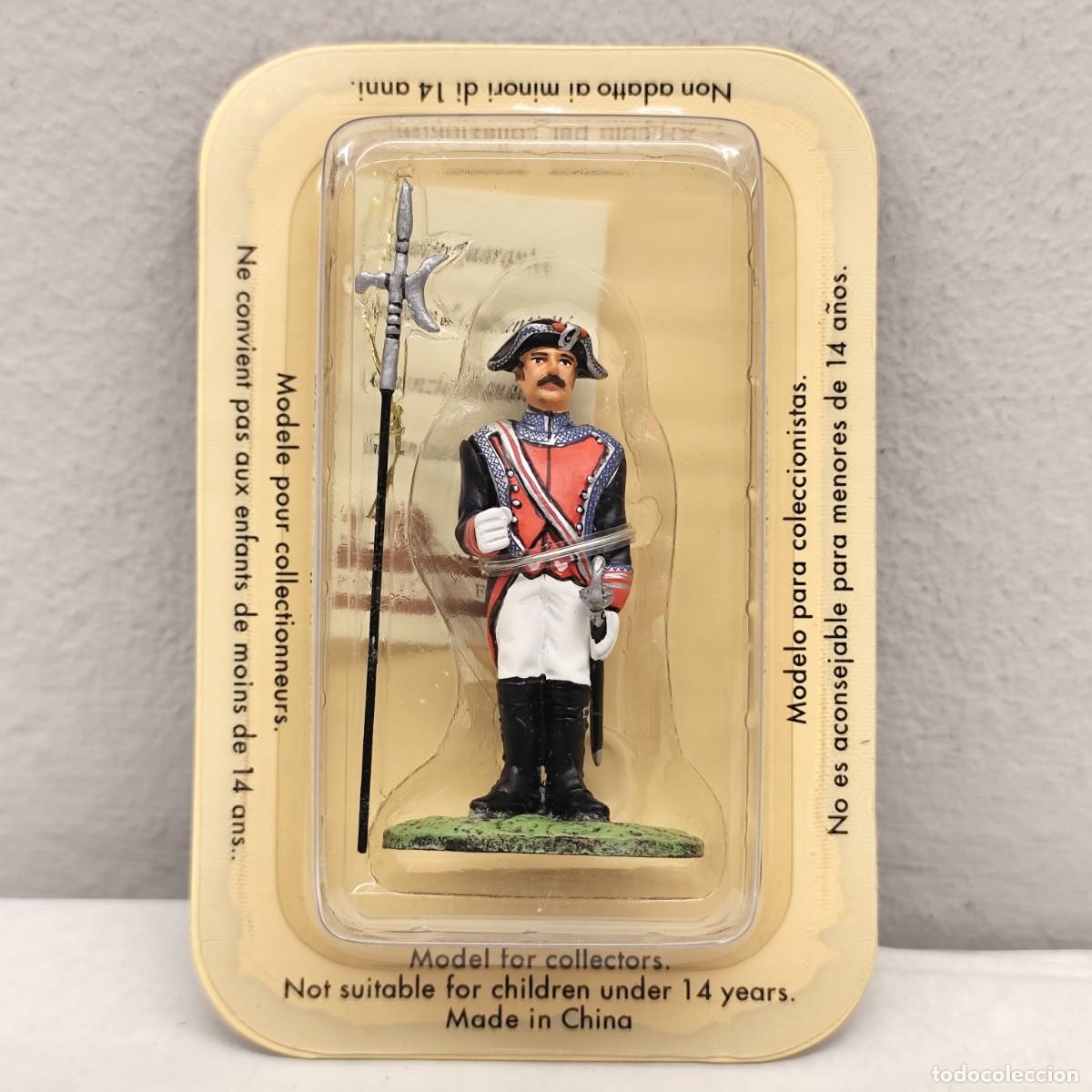 Juguetes Antiguos: SOLDADITO DE PLOMO - FRONTLINE FIGURES - 60 MM - ALABARDERO, 1875 / 763