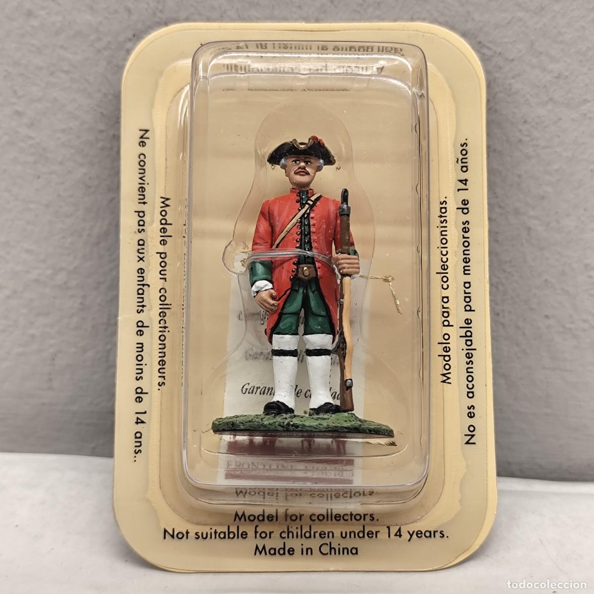 Juguetes Antiguos: SOLDADITO DE PLOMO - FRONTLINE FIGURES - 60 MM - FUSILERO. REGIMIENTO DE HIBERNIA, 1763 / 764