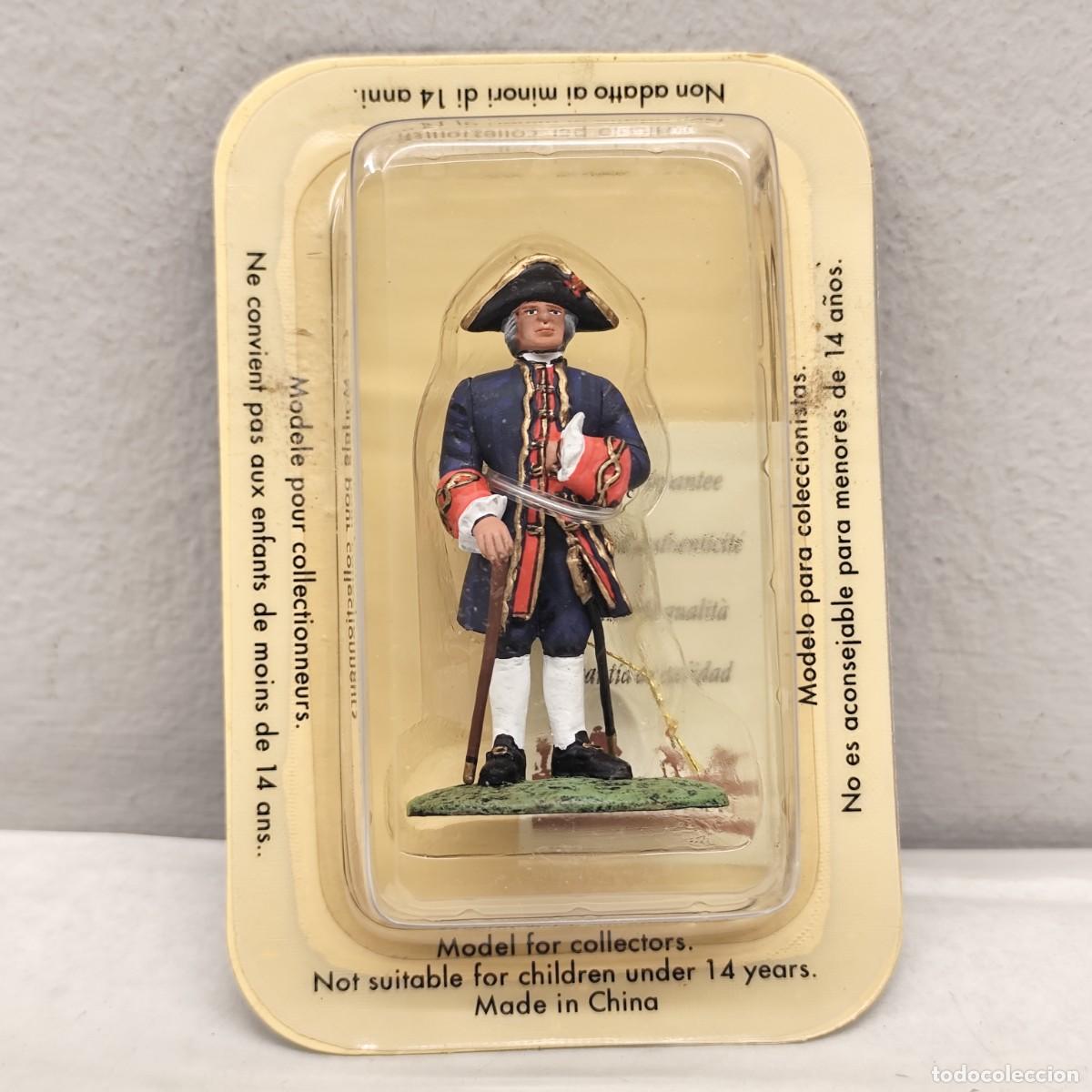 Juguetes Antiguos: SOLDADITO DE PLOMO - FRONTLINE FIGURES - 60 MM - SARGENTO MAYOR, PLAZA DE BARCELONA, 1753 / 765