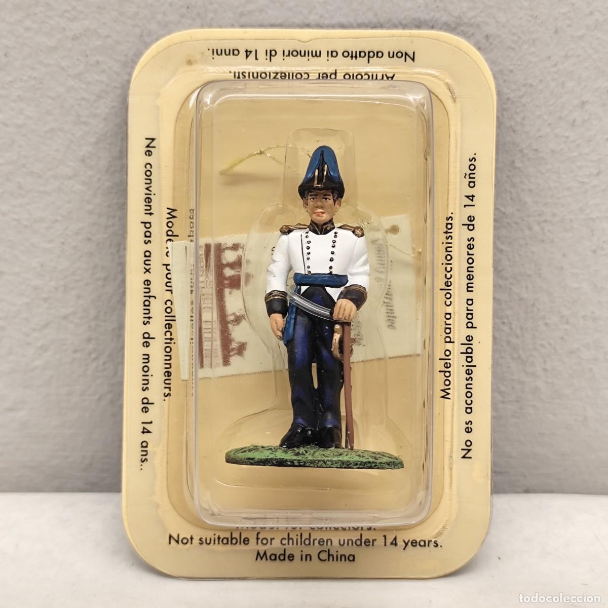 Juguetes Antiguos: SOLDADITO DE PLOMO - FRONTLINE FIGURES - 65 MM - OFICIAL DEL CUERPO DE ESTADO MAYOR, 1838 / 768