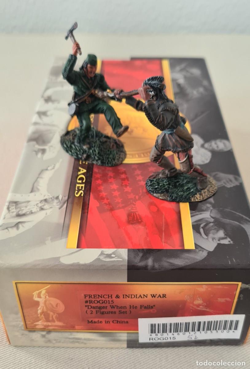 Altes Spielzeug: CONTE COLLECTIBLES FRENCH & INDIAN WAR ROG015 DANGER WHEN HE FALLS (RETIRED) no king