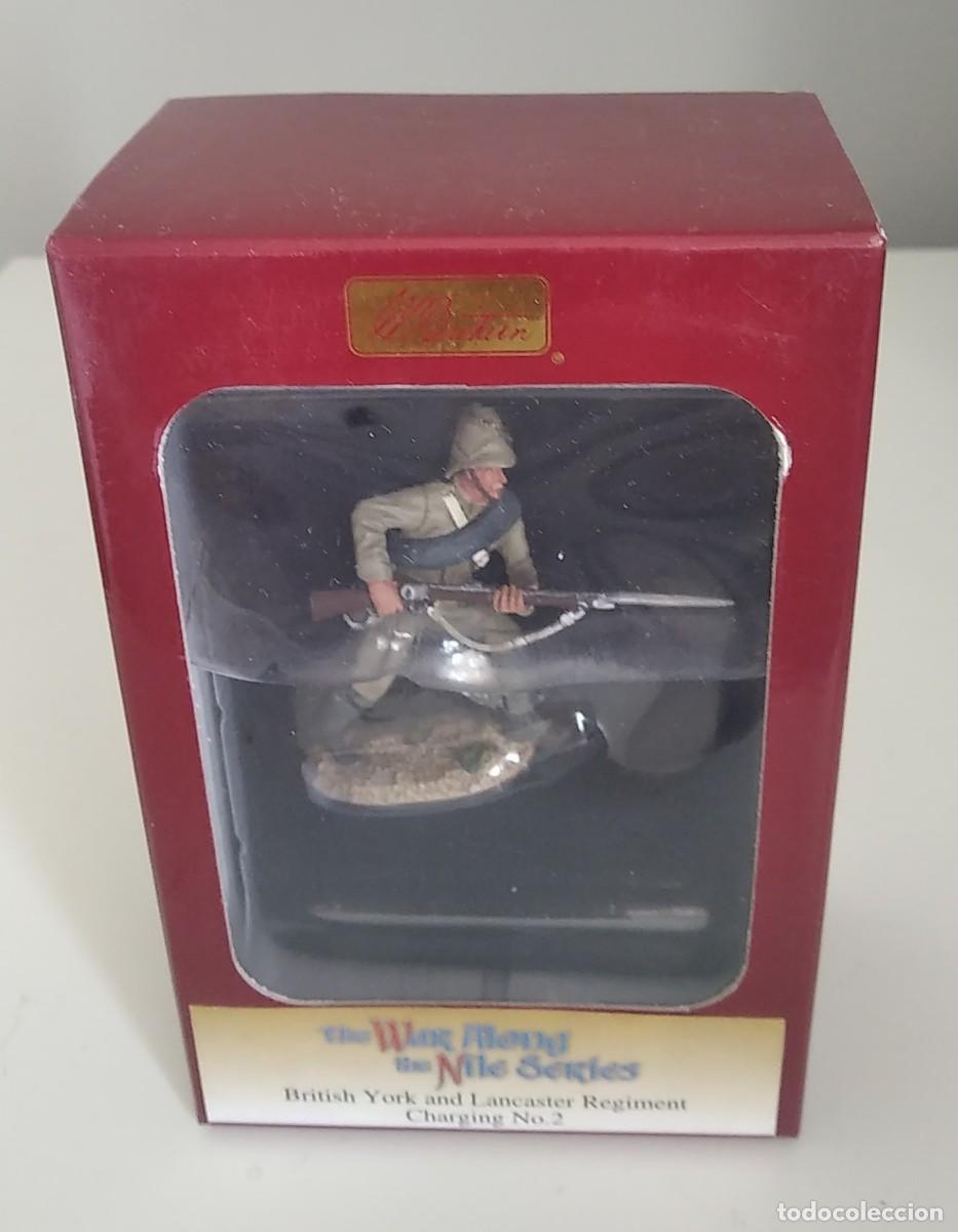Altes Spielzeug: W. BRITAIN THE NILE SERIES 27037 BRITISH YORK AND LANCASTER REGIMENT CHARGING N&ordm; 2