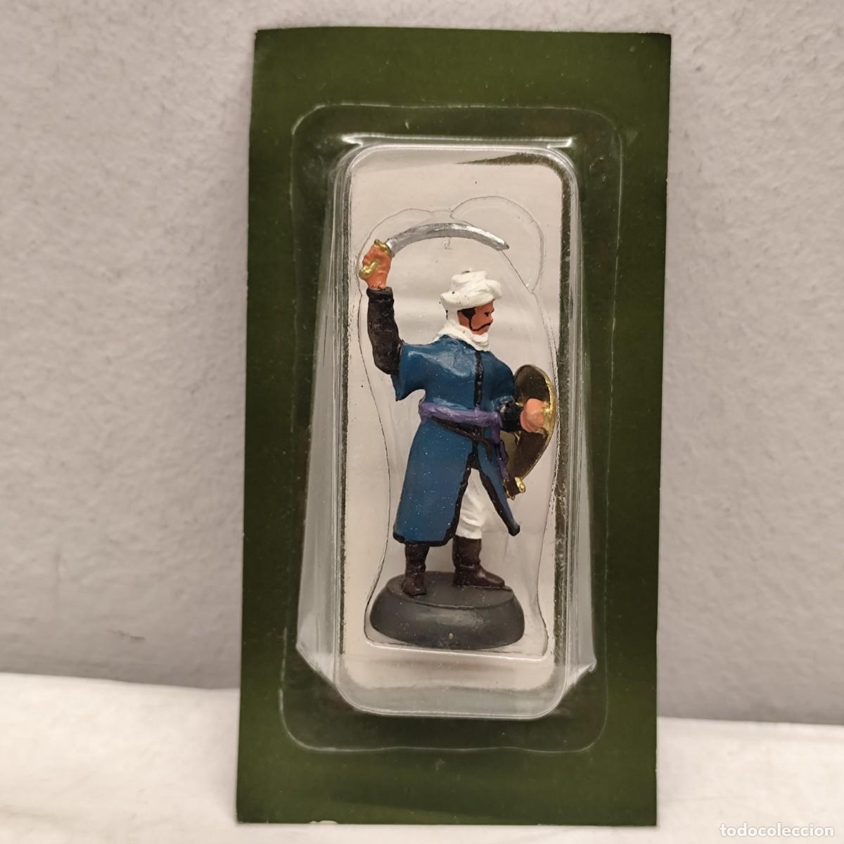 Juguetes Antiguos: SOLDADITO DE PLOMO - RBA EDITORES - ALMIRALL PALOU - SOLDADO INFANTE MUSULM&Aacute;N - 65 MM / 801