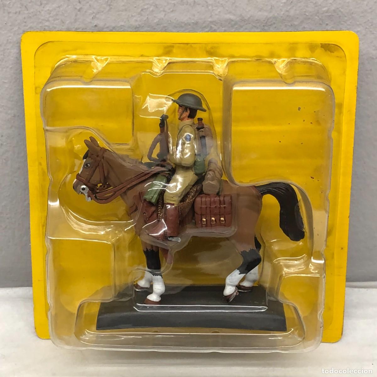 Juguetes Antiguos: SOLDADITO DE PLOMO A CABALLO - CAVALRYMAN OF THE 26TH REGIMENT - USA 1942 - COD. 0044 / 907