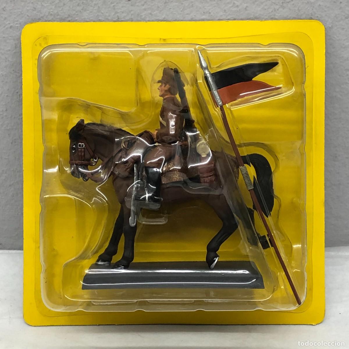 Juguetes Antiguos: SOLDADITO DE PLOMO A CABALLO - LANCER - POLAND 1939 - COD. 0043 / 908