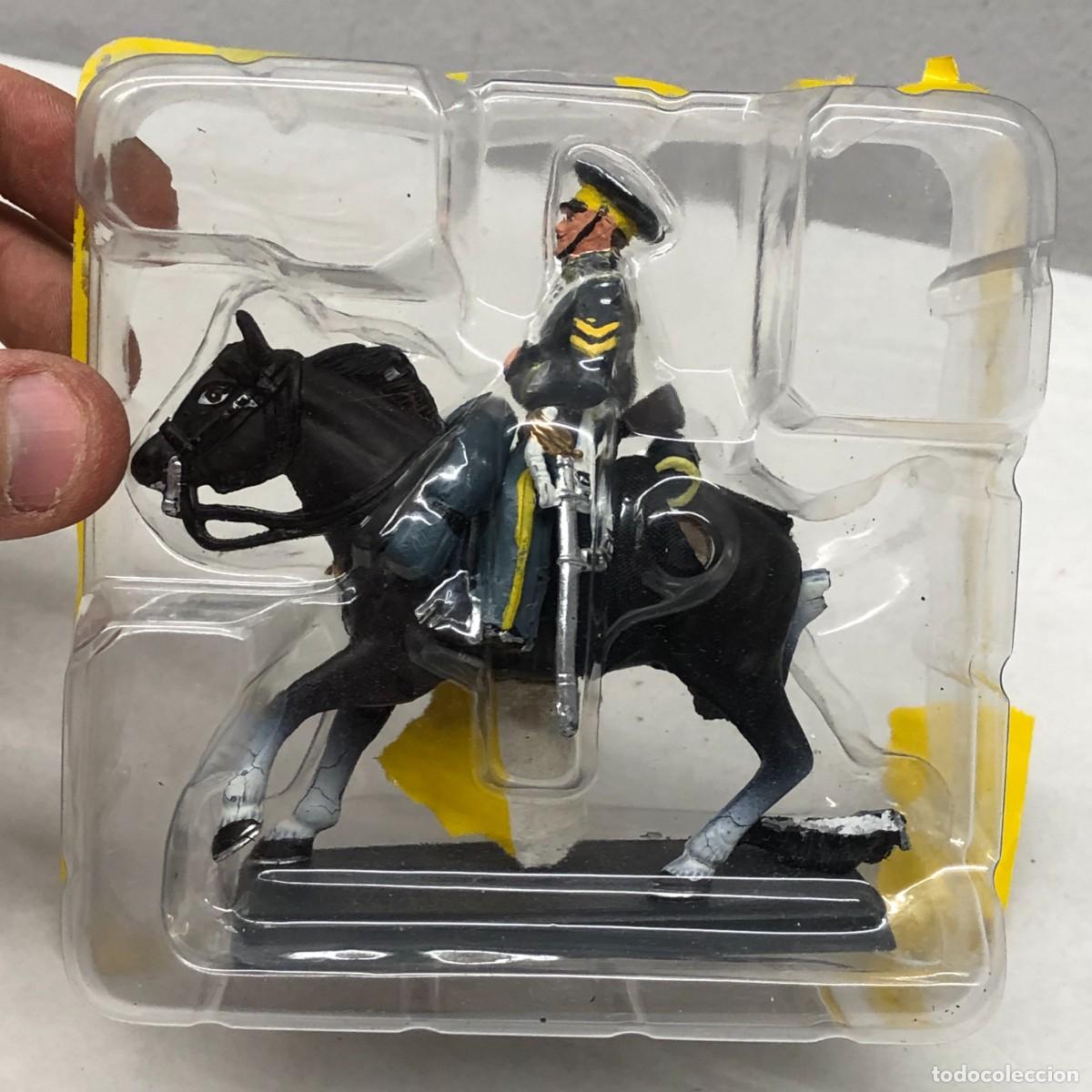 Juguetes Antiguos: SOLDADITO DE PLOMO A CABALLO - DRAGOON - USA 1847 / 911